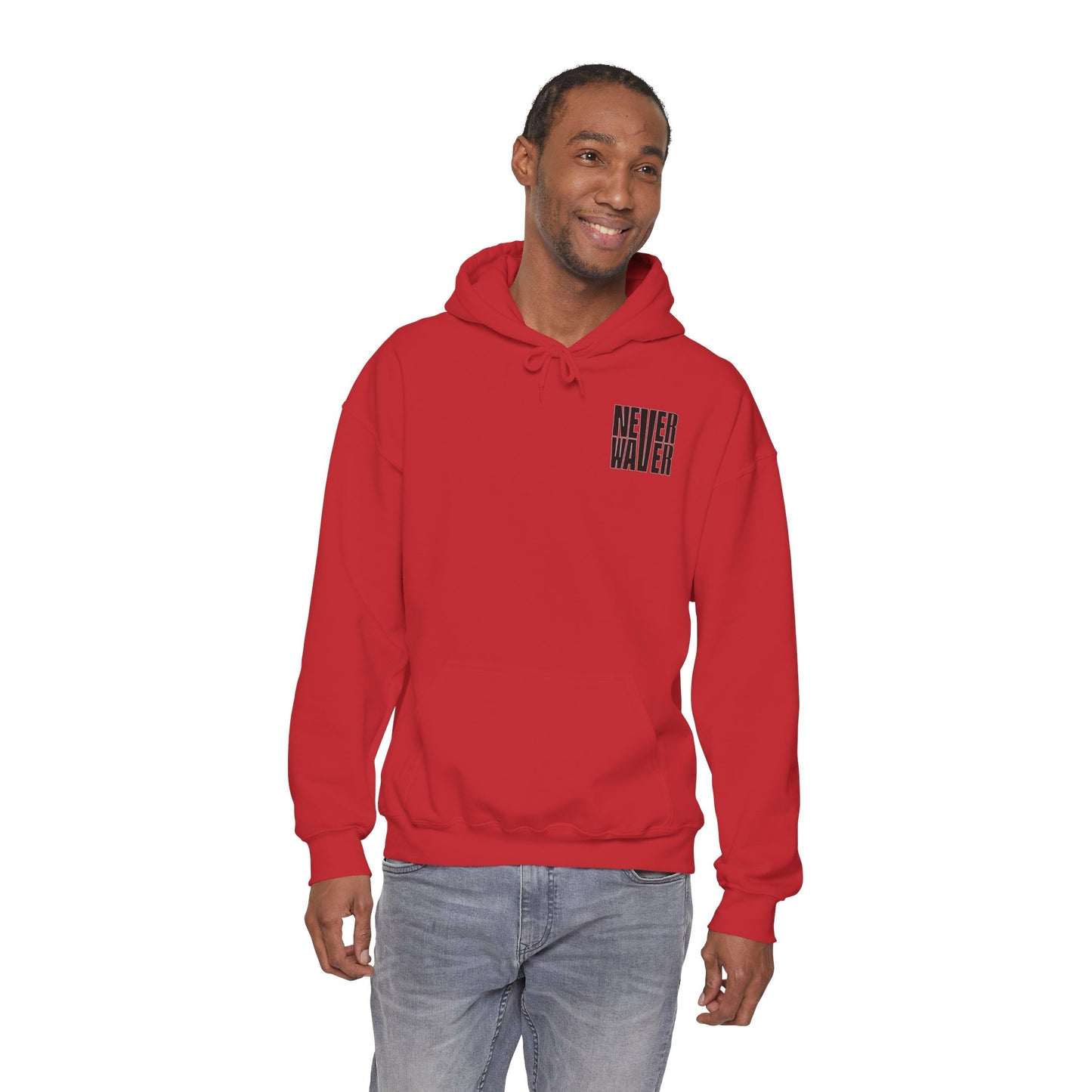 'Never Waver PAPA Because Grandpa Is For Old Guys 'Unisex Heavy Blend™ Hoodie -
