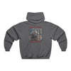 Never Waver — 'Came Out Swinging' Motivational Graphic Hoodie