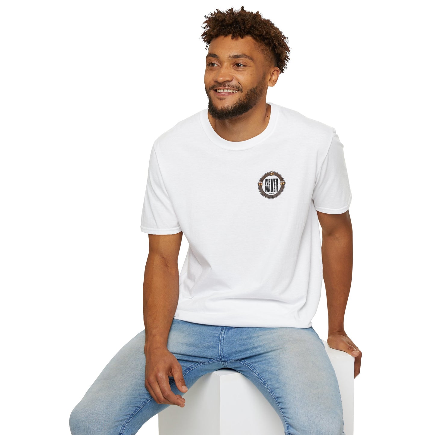 Never Waver Beer Is cheaper Than Therapy  Unisex Soft style T-Shirt