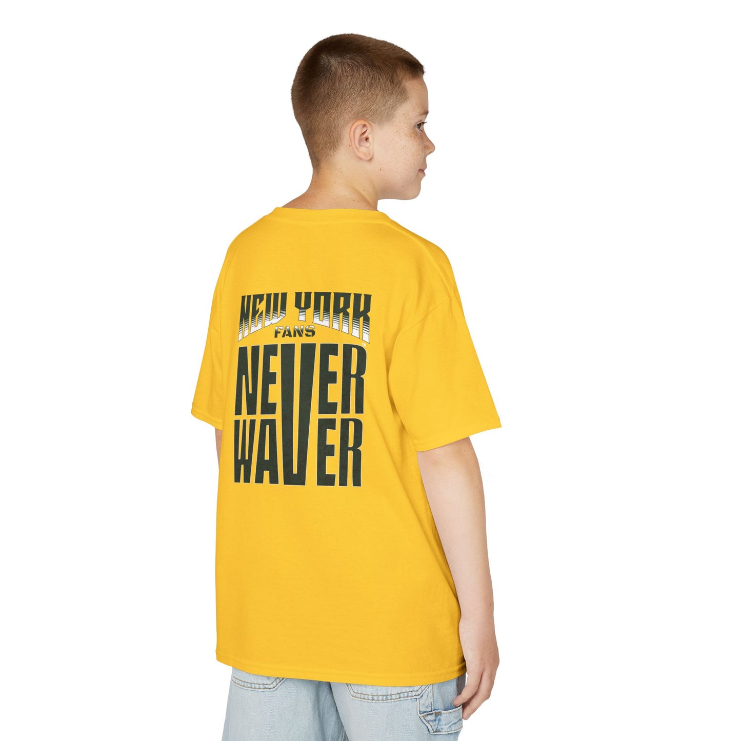 New York  Fans Never Waver Kids Heavy Cotton™ Tee