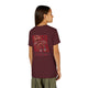 Never Waver® Crew Leopard Youth T-Shirt by Printify