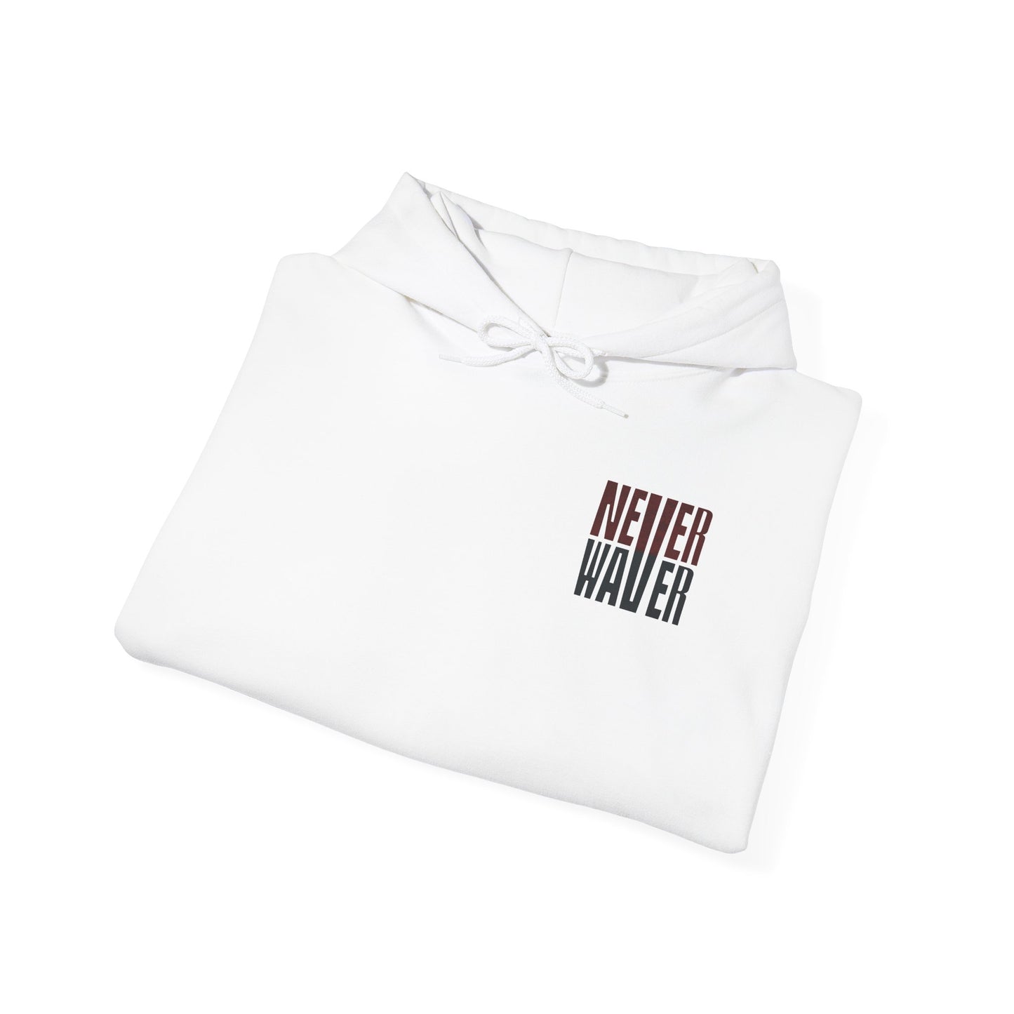 Atlanta Fans Never Waver Leopard Football Sweatshirt Unisex Heavy Blend™ Hoodie