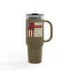 Never Waver Husband Daddy Protector Hero Insulated Travel Mug, 40oz