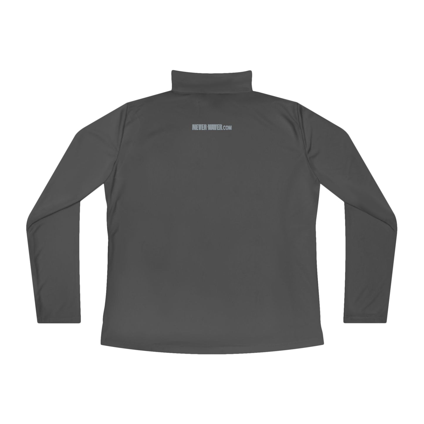 Ladies Quarter-Zip Pullover - Never Waver Activewear