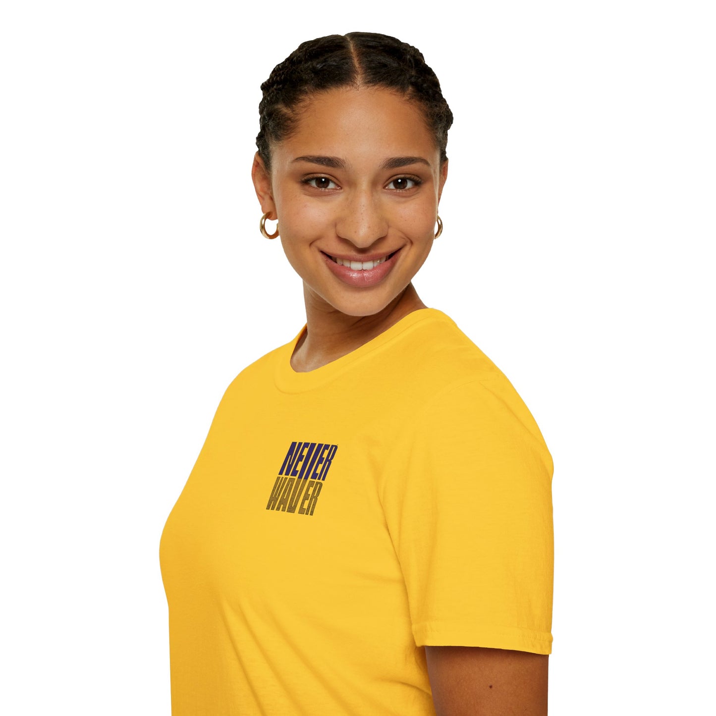 Baltimore Fans Never Waver Unisex Softstyle T-Shirt