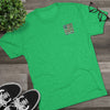 Respect Is Earned Never Waver It's Not Given Unisex Tri-Blend Crew Tee