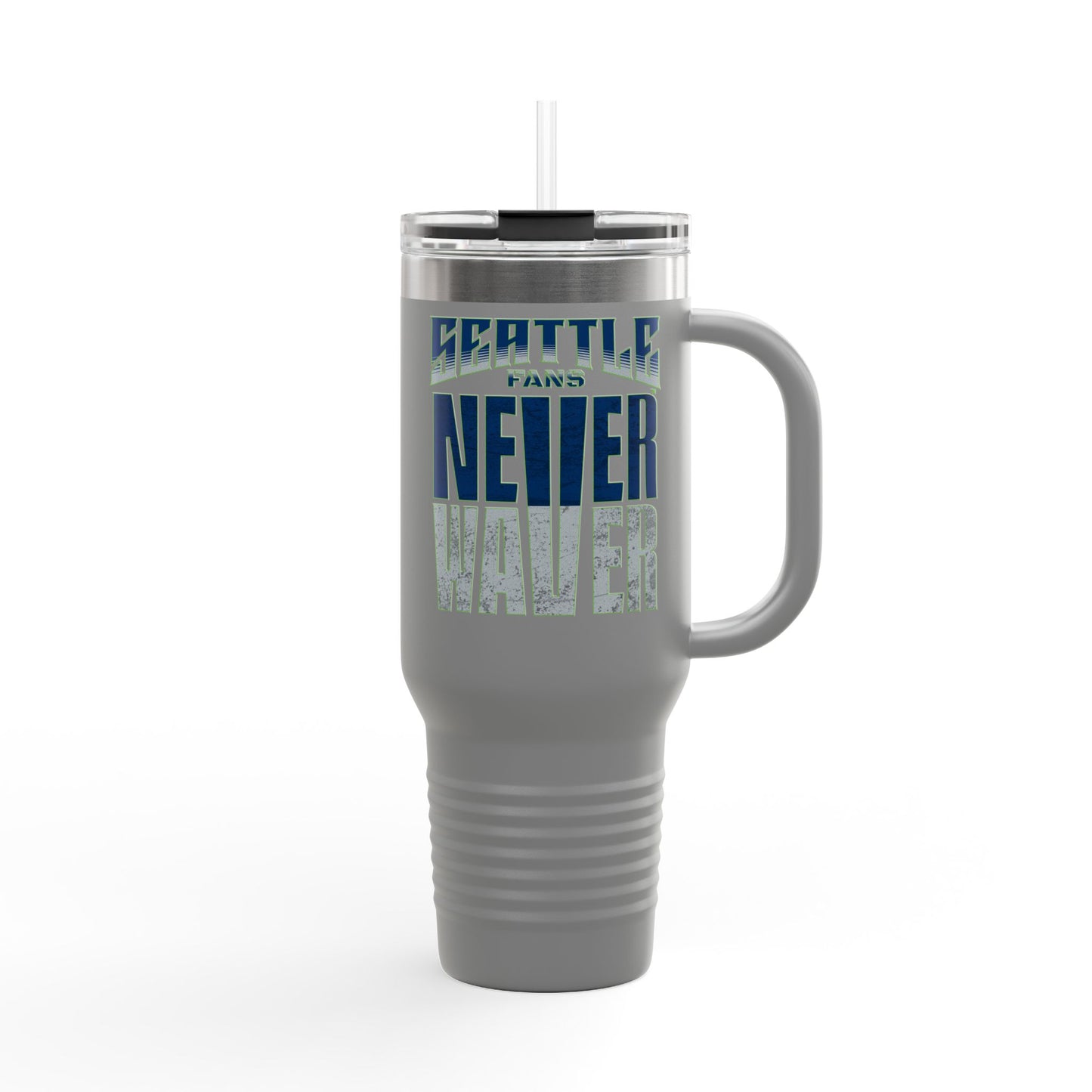 Seattle Fans Never Waver Insulated Travel Mug, 40oz