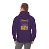 Minnesota Fans Never Waver w Leopard Football Unisex Heavy Blend™ Hoodie
