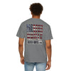 Never Waver Website Unisex Garment-Dyed T-Shirt - Patriotic Graphic Tee
