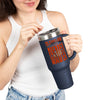 Cleveland Fans Never Waver W-Leopard Football Insulated Travel Mug, 40oz