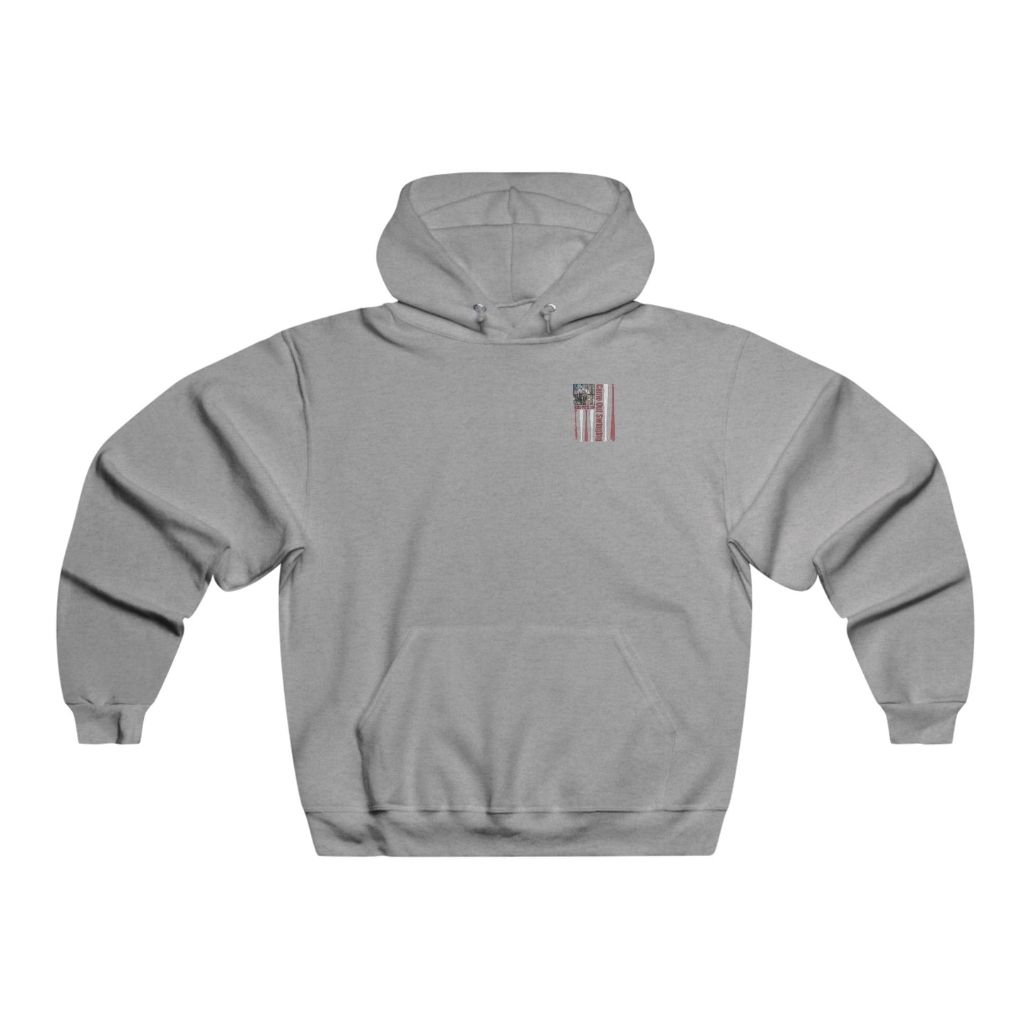 Never Waver — 'Came Out Swinging' Motivational Graphic Hoodie