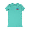 Tennessee Fans Never Waver W-Leopard Football Women's Favorite Tee