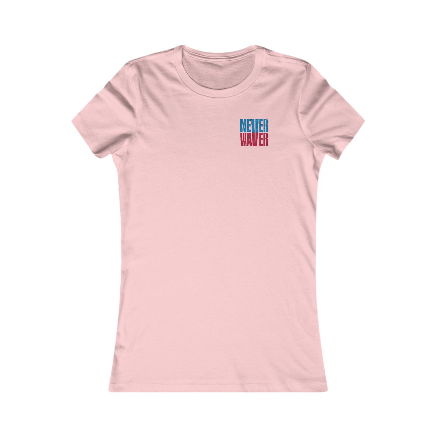 Tennessee Fans Never Waver W-Leopard Football Women's Favorite Tee