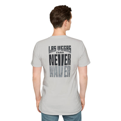 Las Vegas Fans Never Waver Unisex Softstyle T-Shirt