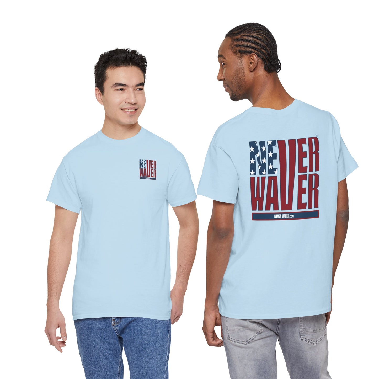 Never Waver Unisex Heavy Cotton Tee