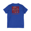 Never Waver Inspirational Crew T-Shirt Unisex V-Neck Tee