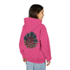 " Never Waver Be Red White and- A Little Bougie" Motivational Youth Heavy Blend Hoodie