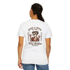 Never Waver Just A Mom Trying Not to Raise A&&holes' Design Unisex Garment-Dyed T-Shirt - '