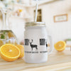 Never Waver Best Buckin' Dad Ever Mason Jar with Straw - Perfect Gift for Father's Day or Independence Day