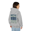 Seattle Fans Never Waver Youth Heavy Blend Hooded Sweatshirt