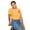 Never Waver Just A Mom Trying Not to Raise A&&holes' Design Unisex Garment-Dyed T-Shirt - '