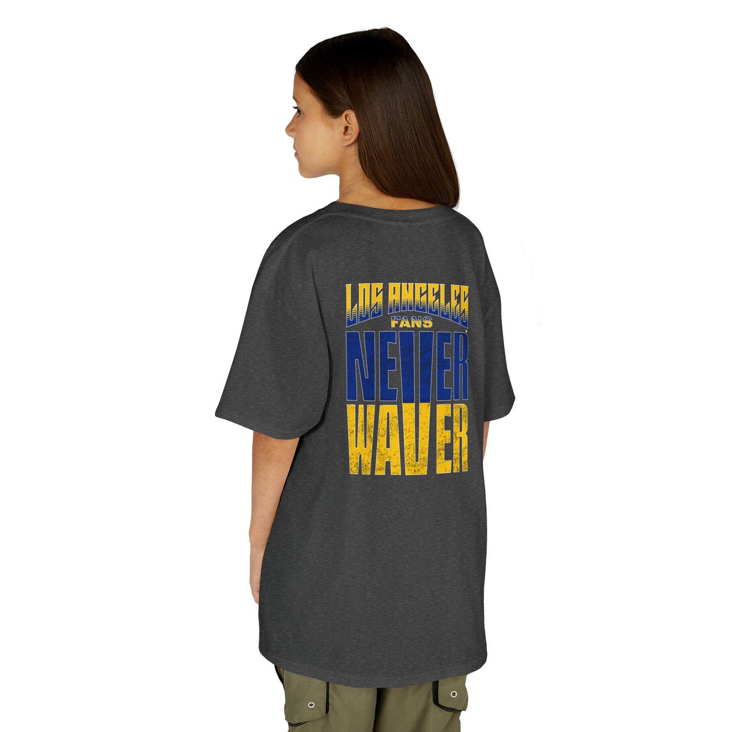 Los Angeles  Fans Never Waver Kids Heavy Cotton™ Tee
