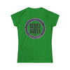 Never Waver Wine Made Me Do It Women's Soft Style Tee -