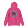Eco-Friendly Unisex Hoodie: "Never Waver Save Water Drink Tiki Drinks"