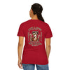 Never Waver Just A Mom Trying Not to Raise A&&holes' Design Unisex Garment-Dyed T-Shirt - '