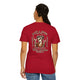 Never Waver Just A Mom Trying Not to Raise A&&holes' Design Unisex Garment-Dyed T-Shirt - ' by Printify