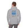 'Never Waver Detroit Fans' Inspirational Hoodie for Fans Unisex Heavy Blend™ Hooded Sweatshirt