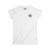Never Waver Save Water Drink Champagne Women's Soft Style Tee