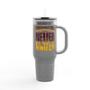 Washington Fans Never Waver W-Leopard Football Insulated Travel Mug, 40oz