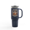 Never Waver Just A Mom Trying Not to Raise A&&holes Insulated Travel Mug