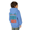 Miami Fans Never Waver Youth Heavy Blend Hooded Sweatshirt