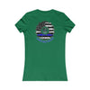 Never Waver Always Back The Blue  Women's Favorite Tee