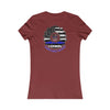 Never Waver Always Back The Blue  Women's Favorite Tee