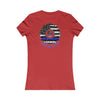 Never Waver Always Back The Blue  Women's Favorite Tee