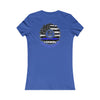 Never Waver Always Back The Blue  Women's Favorite Tee