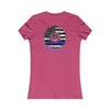 Never Waver Always Back The Blue  Women's Favorite Tee