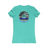 Never Waver Always Back The Blue  Women's Favorite Tee