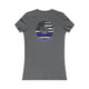 Never Waver Always Back The Blue  Women's Favorite Tee