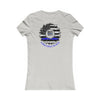 Never Waver Always Back The Blue  Women's Favorite Tee