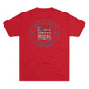 Respect Is Earned Never Waver It's Not Given Unisex Tri-Blend Crew Tee