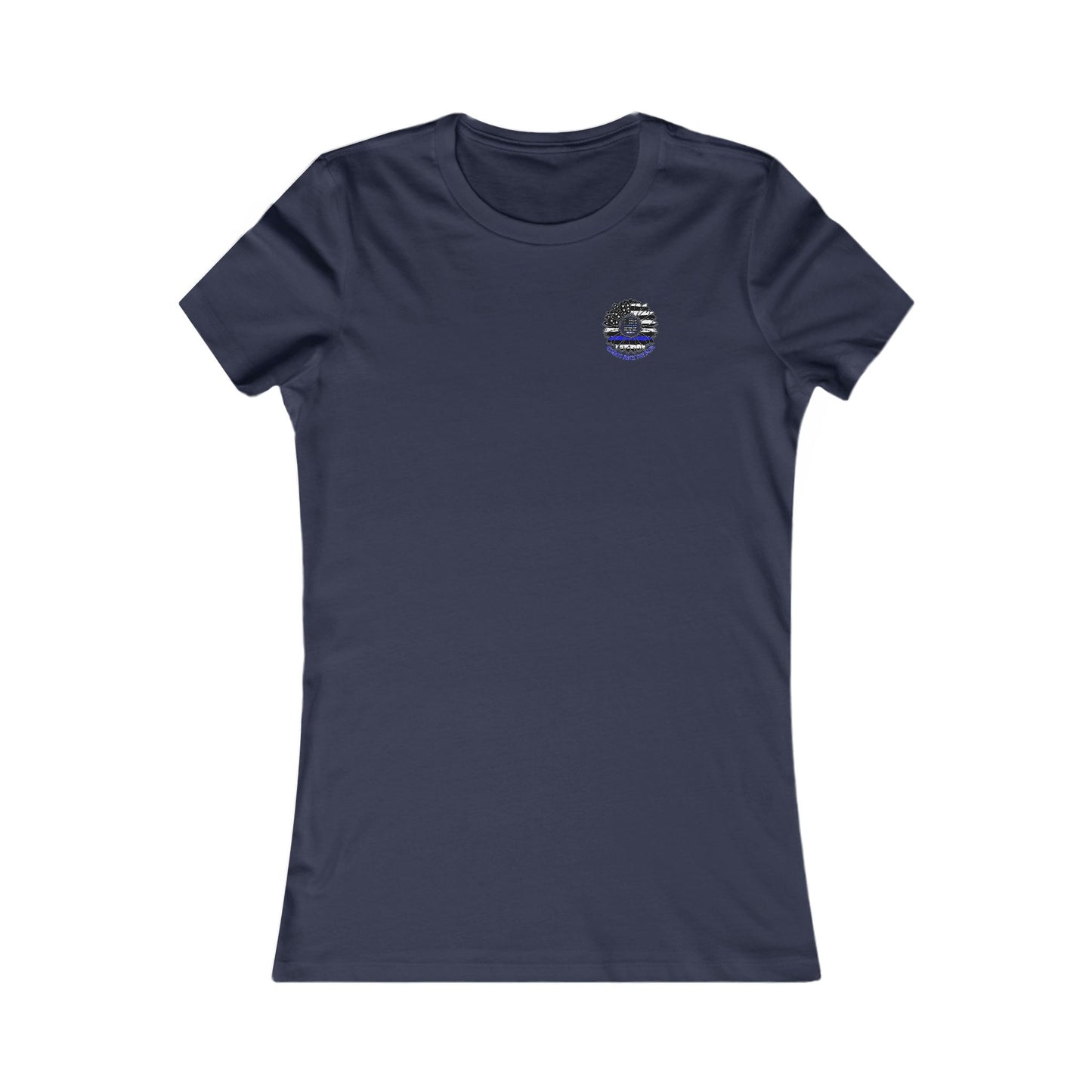Never Waver Always Back The Blue  Women's Favorite Tee