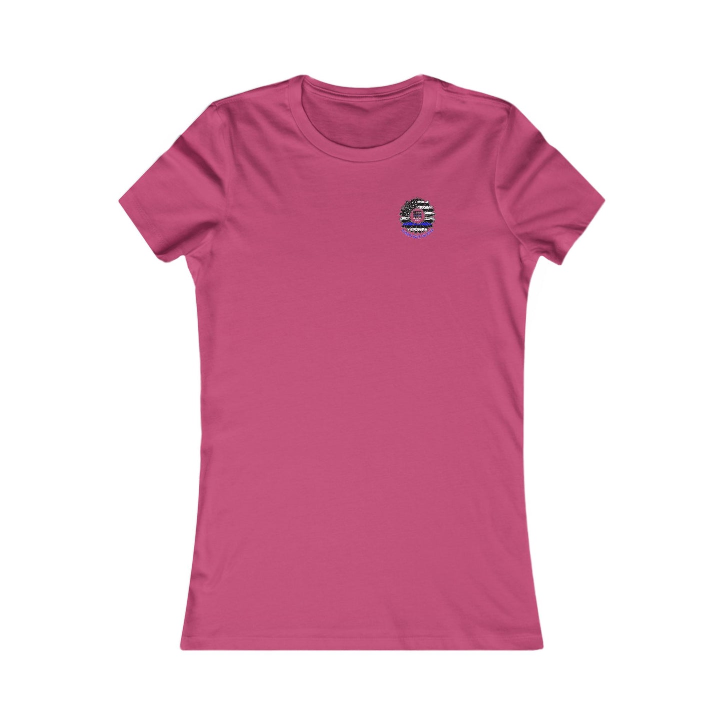 Never Waver Always Back The Blue  Women's Favorite Tee