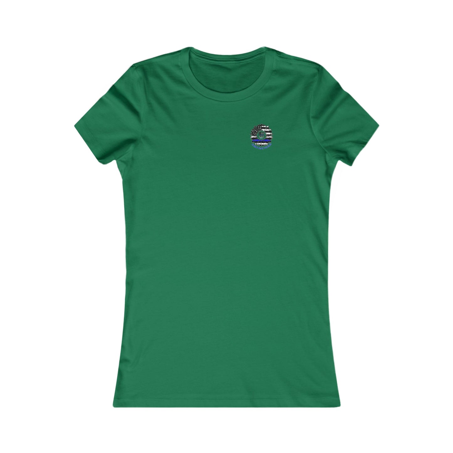 Never Waver Always Back The Blue  Women's Favorite Tee
