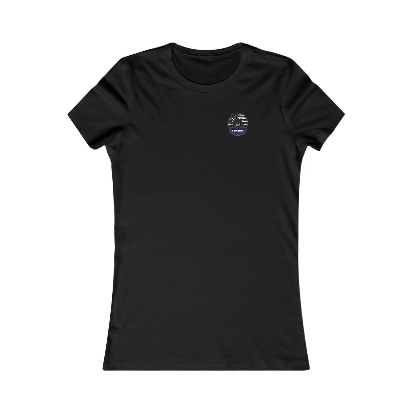 Never Waver Always Back The Blue  Women's Favorite Tee