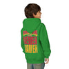 Kansas Fans Never Waver Youth Heavy Blend Hooded Sweatshirt