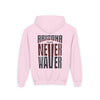 Arizona Fans Never Waver Youth Heavy Blend Hooded Sweatshirt